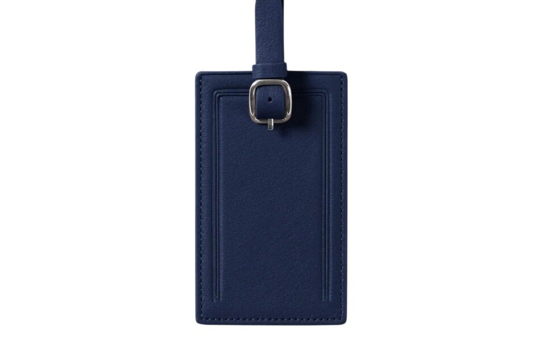 Leatherette Luggage TAG with Privacy Flap (CLT-02)