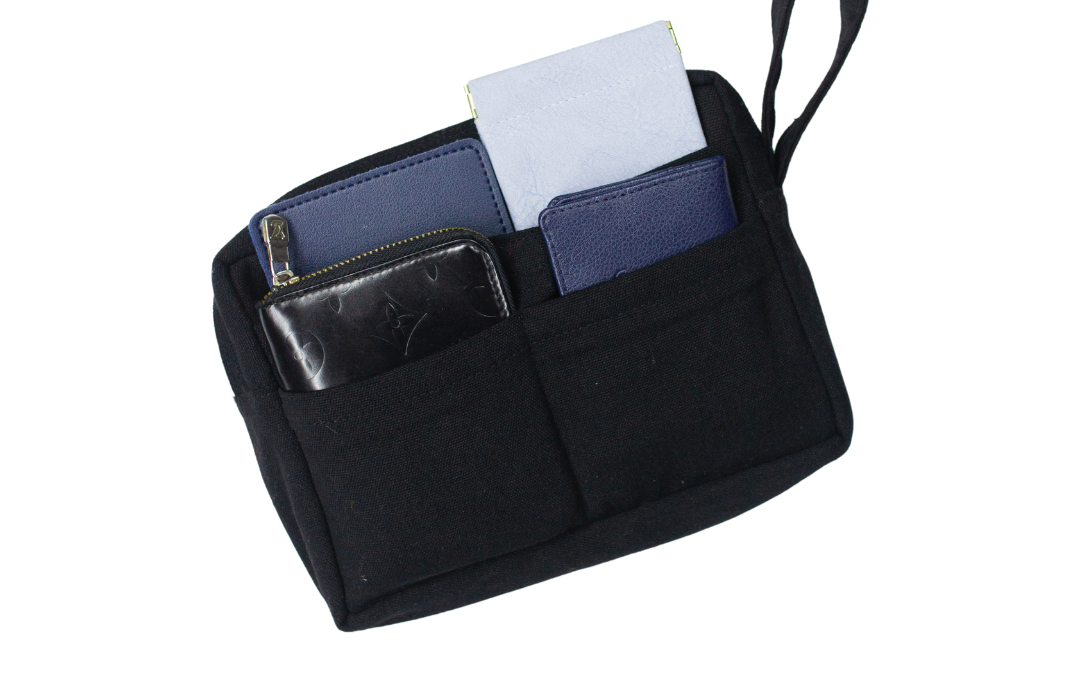 Pouch with Pockets and Strap 2