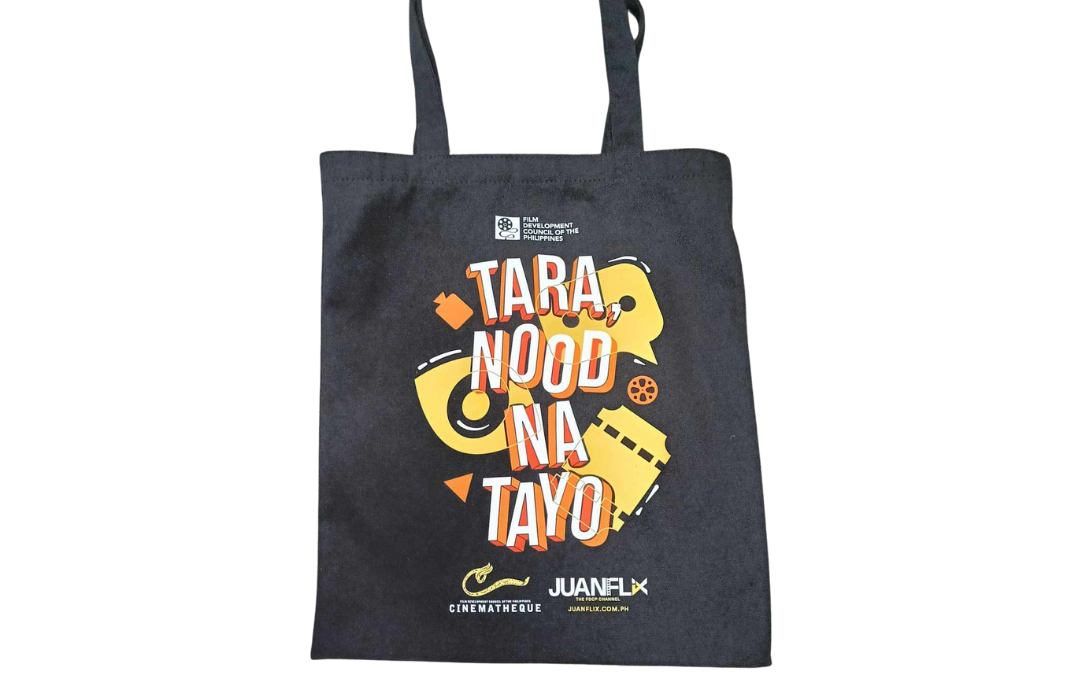 Flat Tote Bag with Artwork Print (FDCP)